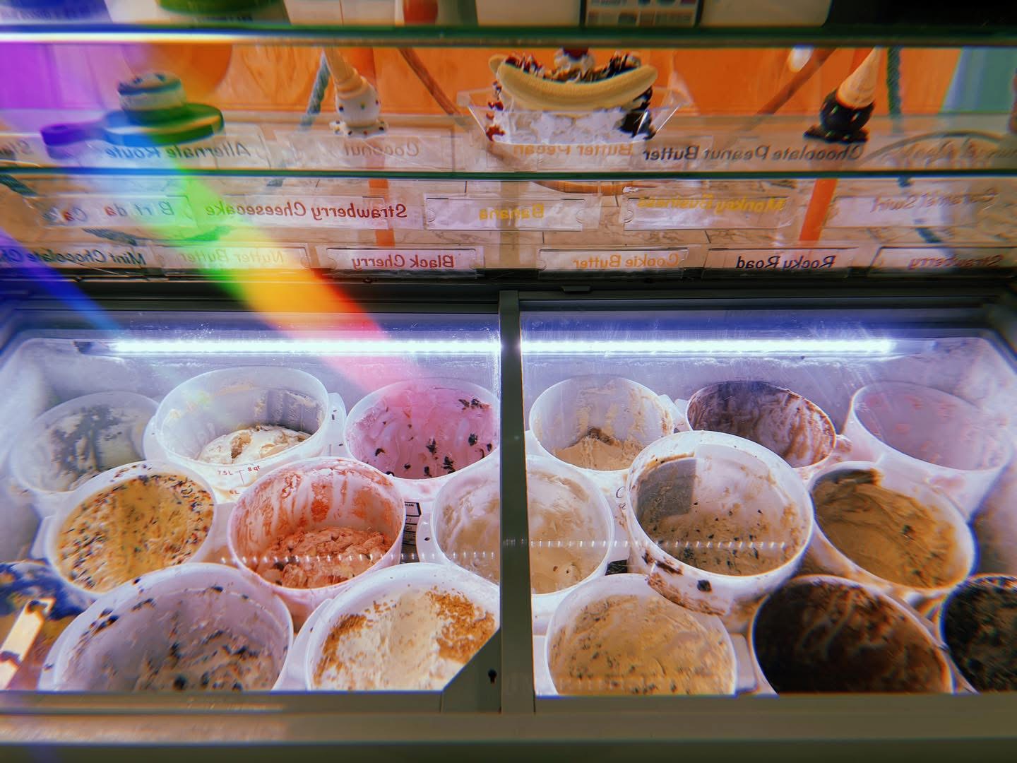 Our ice cream flavors